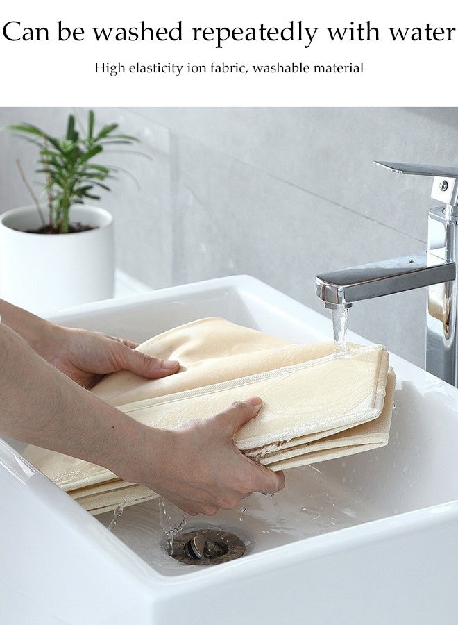 DUNISO 3 Packs Wardrobe Organiser ,Sock Underwear  Divider Cabinet , Foldable Underwear Storage Boxes for Storing Socks, Handkerchiefs, Ties, Belts - Image 4