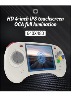 ANBERNIC  RG ARC D Retro Handheld Game Console, Dual OS Android 11 and Linux System with 128G SD Card 4541 Games Support 5G WiFi 4.2 Bluetooth Moonlight Streaming and HDMI Output (Grey)  - Image 3