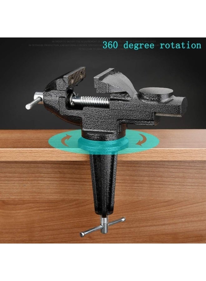 Home Vise Clamp-On Vise 2.5" black - Image 3