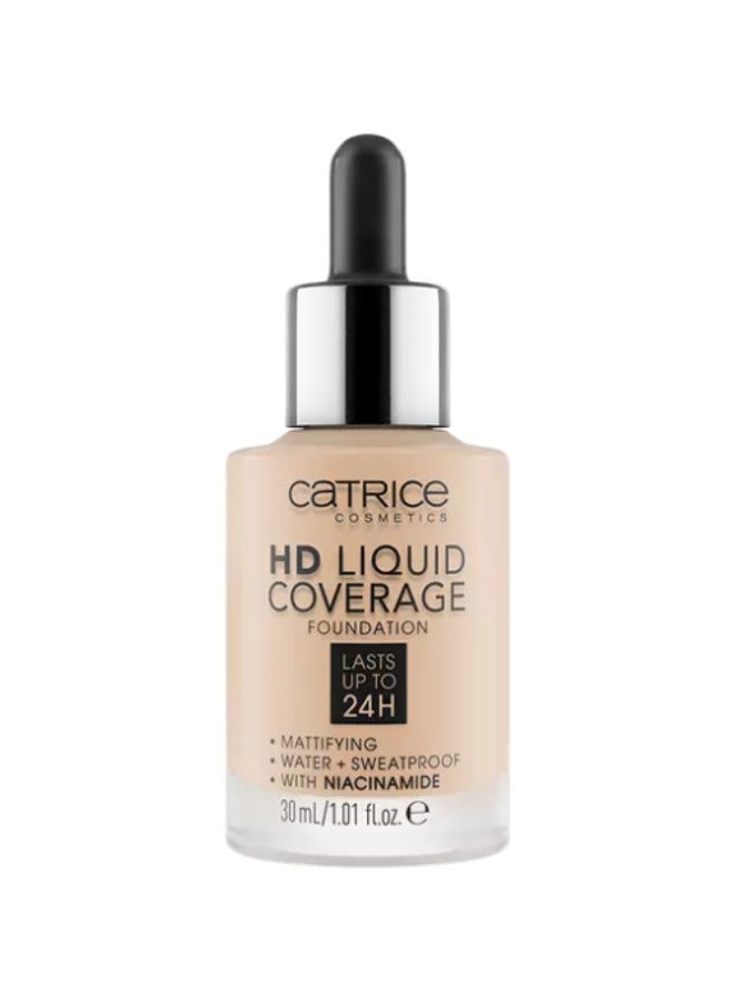 كاتريس فاونديشن سائل من كاتريس بتغطية عالية حتي 24 ساعة - 010 لايت بيج - Image 2