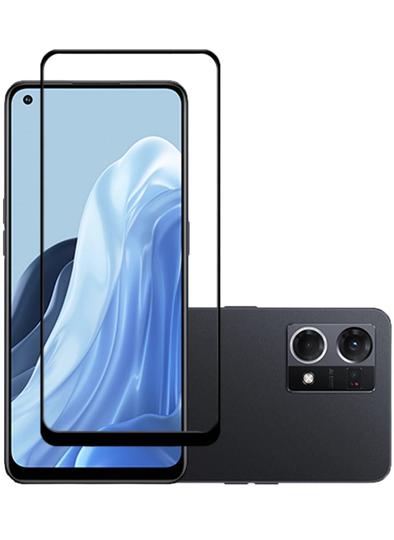 ACLIX Antistatic ESD Dustproof Premium Quality High Definition Tempered Glass Screen Protector Designed For Oppo Reno7 - Image 1