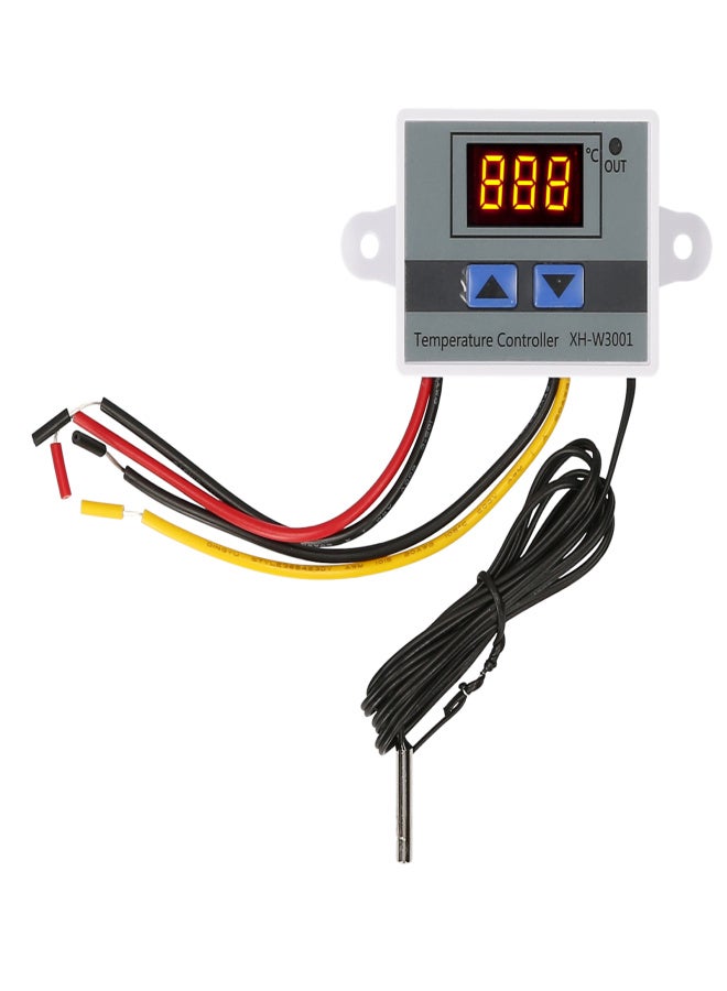 Electronic Temperature Controller LED Display Thermostat Module Temperature Temp Control Module Switch with Waterproof NTC Probe -50~110 ℃ for Refrigerator 12V 120W - Image 1
