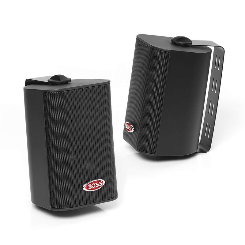 BOSS Audio Systems MR4.3B 200 Watt Per Pair, 4 Inch, Full Range, 3 Way Weatherproof Marine Speakers Sold in Pairs - Image 1