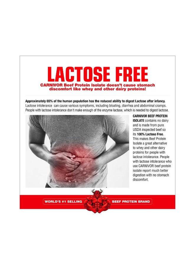 MUSCLEMEDS Carnivore Shred Fat Burning Beef Protein Isolate Chocolate Flavor 28 Servings  - Image 4