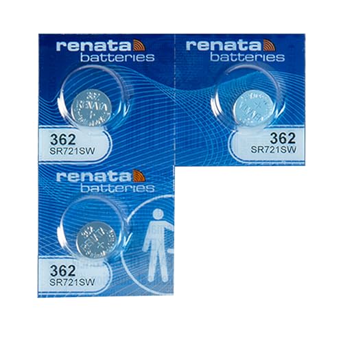 Renata #362 Renata Watch Batteries 3Pcs - Image 1