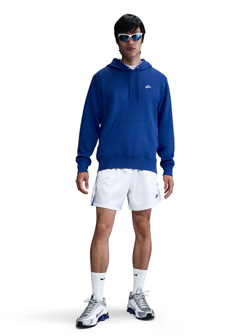 Nike Club Brushed Pullover Hoodie - Image 3