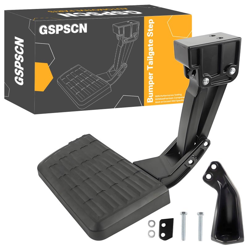 GSPSCN Tailgate Bedstep Rear Bed Step Replacement for Toyota Tacoma 2023-2012, Folding Truck Step Retractable Bumper Tailgate Step #PT392-35100 - Image 1