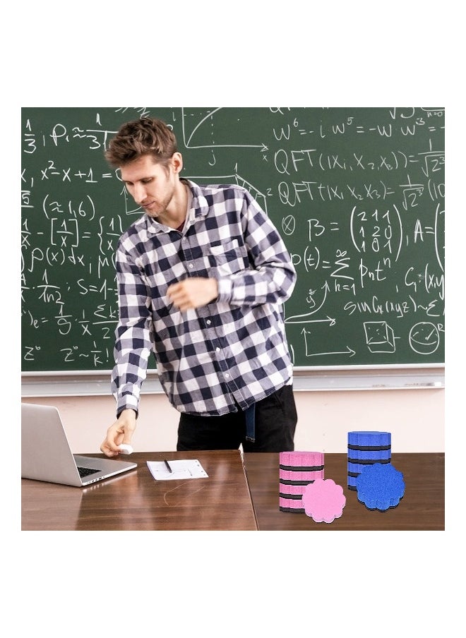 Generic Magnetic Dry Erase Erasers 48 Pack Whiteboard Eraser Chalkboard Cleansers Wiper for Classroom Office Teacher Supplies Home and Flower  - Image 2