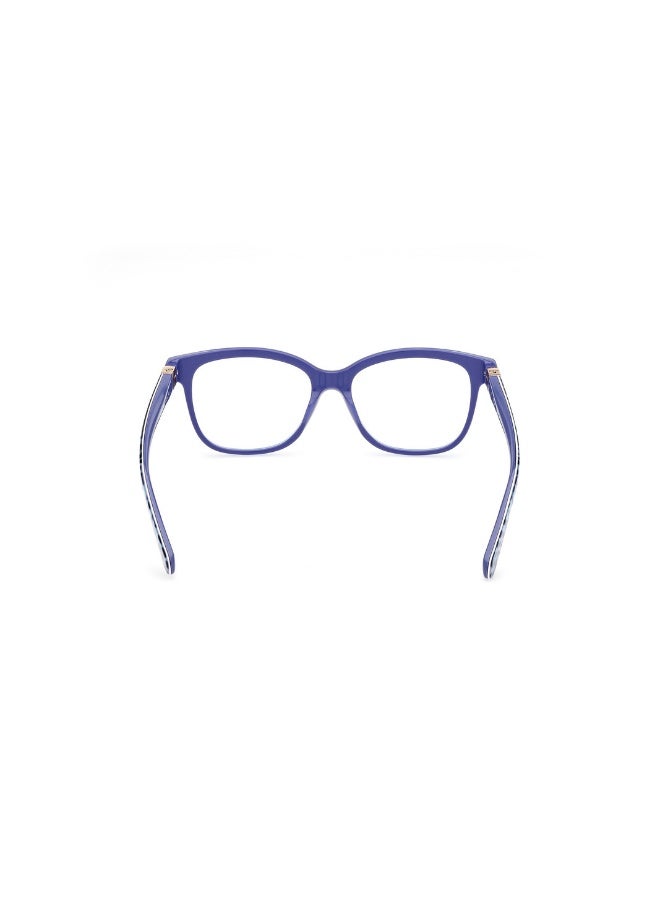 جس نظارة طبية بشكل مربع للجنسين بأذرع من الأسيتات GU5220  مقاس 53 - أزرق - Image 4