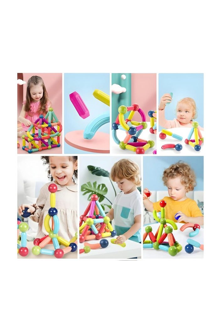 أشكال تريند المغناطيسية ٢٠٢٥ - تُنمّي مهارات طفلك وتُحفّزه على الإبداع! تحتوي على ٣٦ شكلاً مغناطيسياً تُنمّي التركيز والتحكم. تعلّم الأشكال... - Image 2