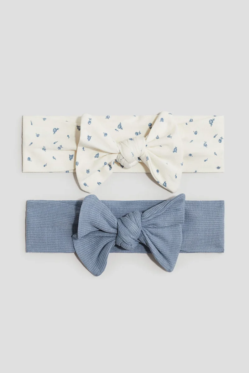 H&M 2-pack bow-detail hairbands
