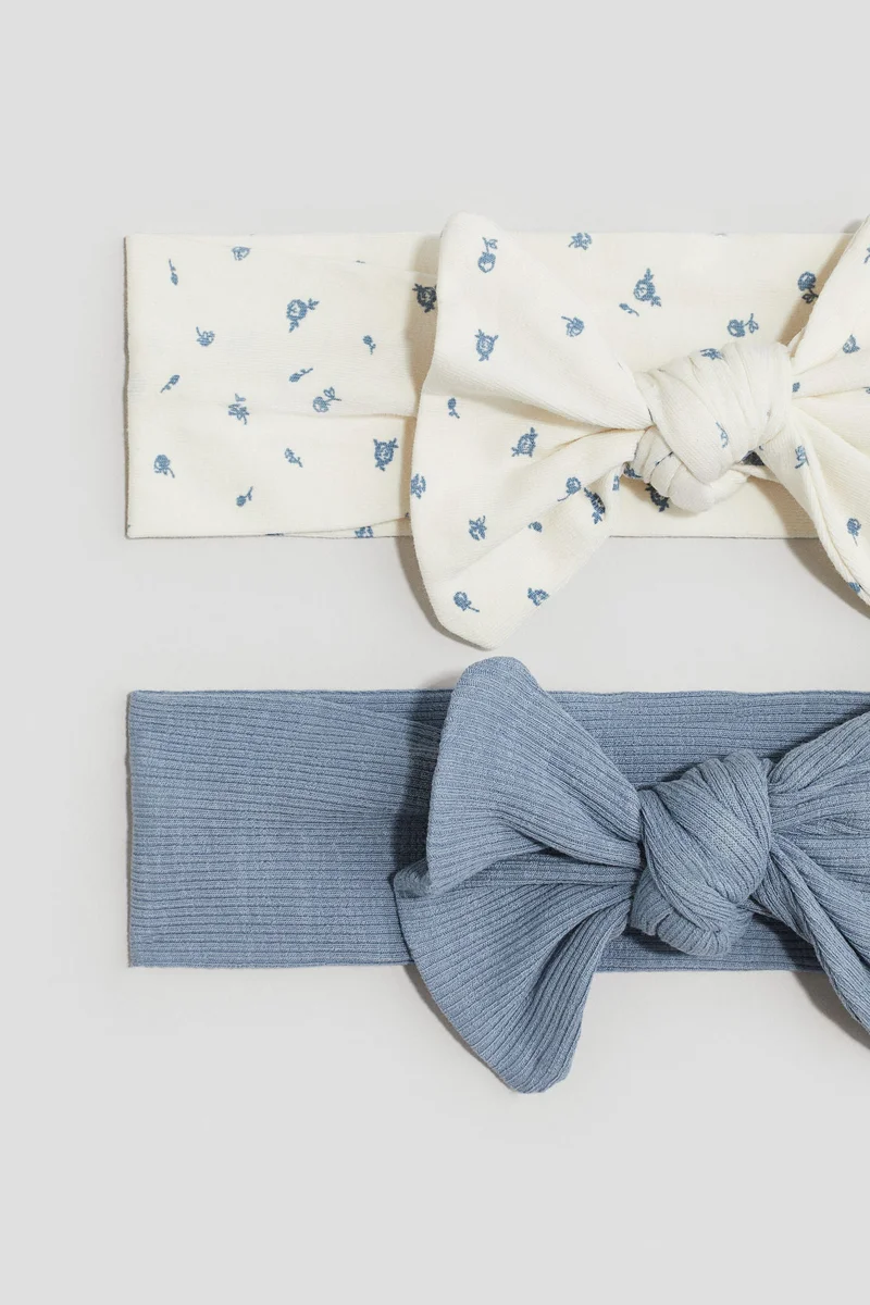 H&M 2-pack bow-detail hairbands