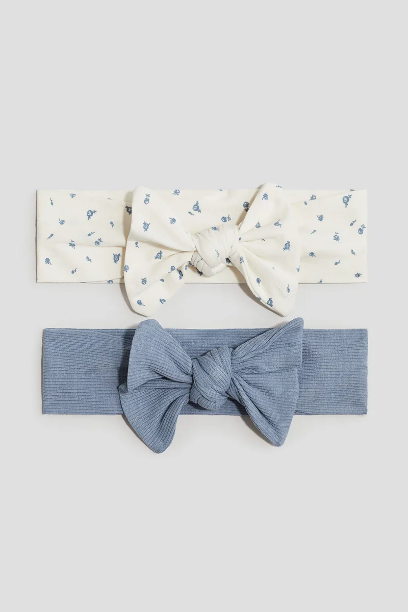 H&M 2-pack bow-detail hairbands