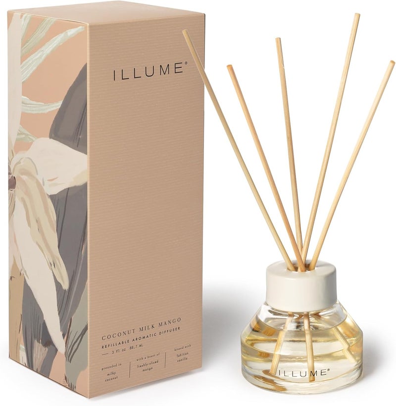 Illume Beautifully Done Essentials Coconut Milk Mango Aromatic Diffuser
