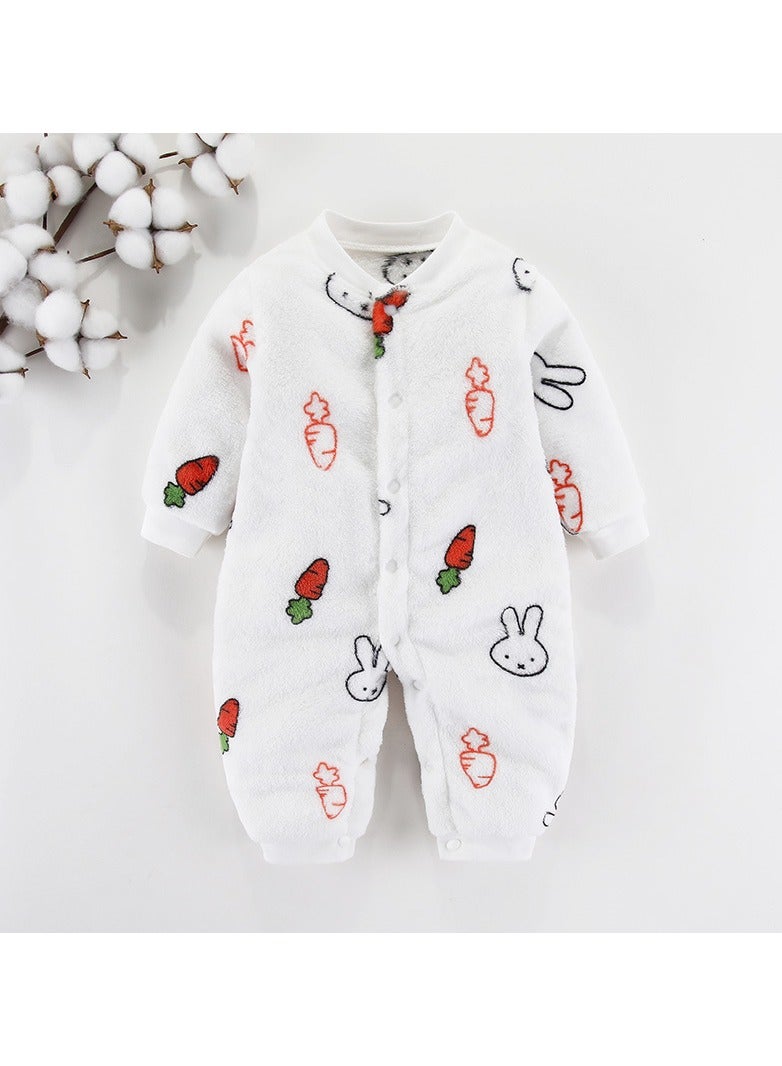 Loquat 0-1-2 Year Old Baby Home Jumpsuit 