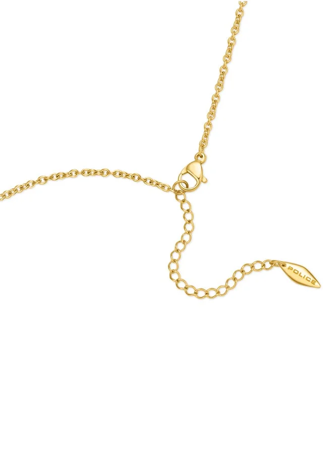 POLICE Necklace For Women Gold Plating With Mother Of PearlPEJLN0002702
