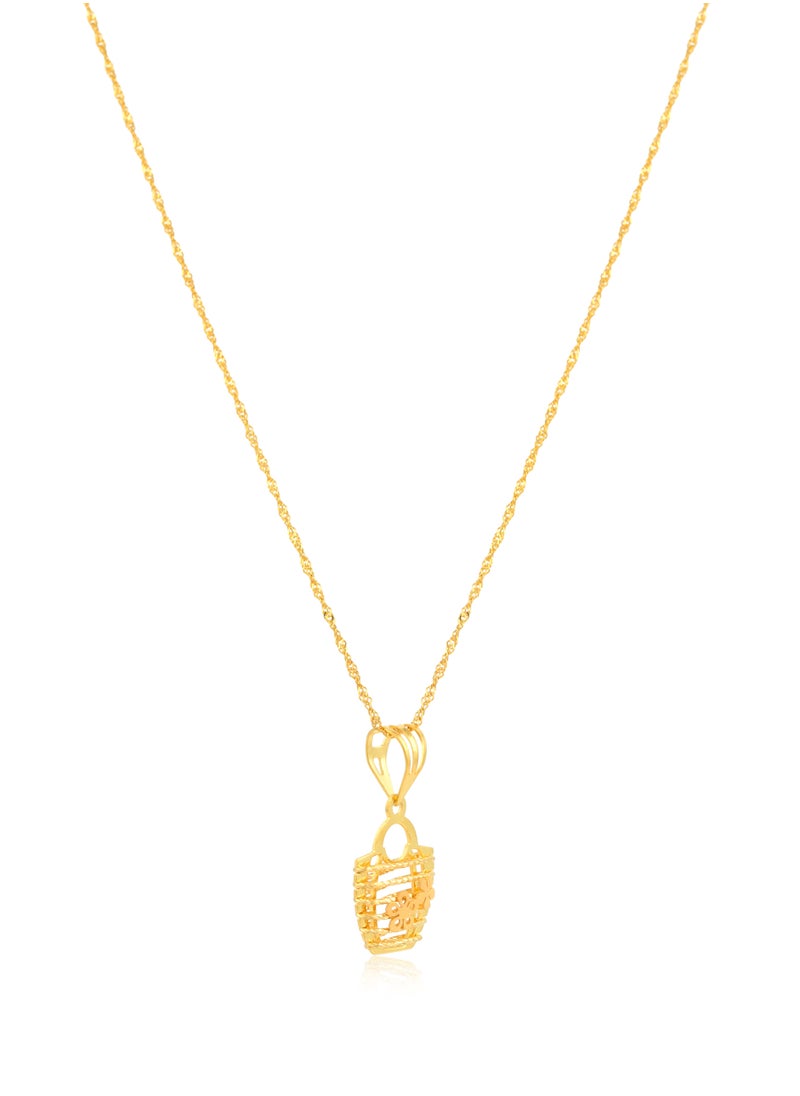 BAFLEH JEWELLERY Indulge in Opulence: 21k Gold Necklaces for Every Occasion  - Image 3