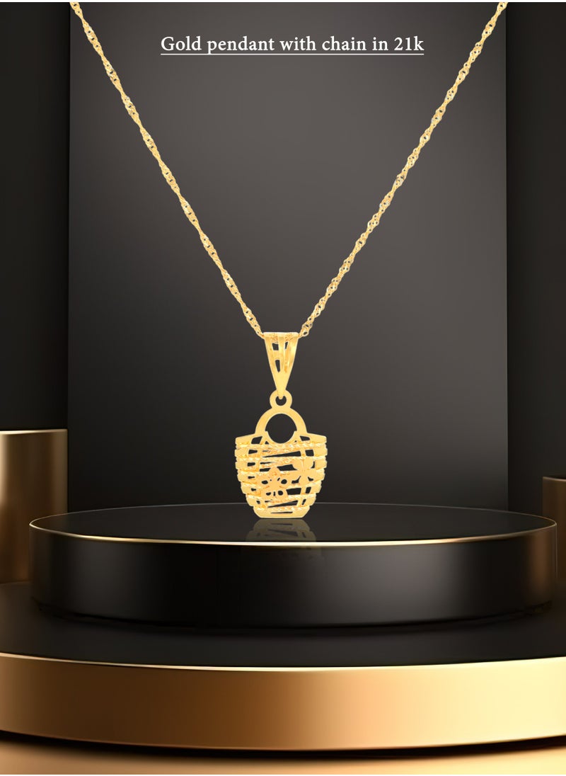 BAFLEH JEWELLERY Indulge in Opulence: 21k Gold Necklaces for Every Occasion  - Image 5