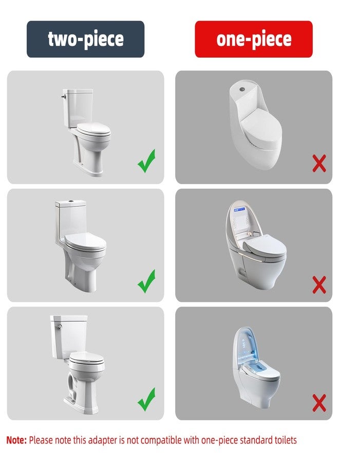 Hibbent Bidet T Adapter, Metal T Valve for Bidet(7/8” x 7/8” x 3/8”) or (15/16" x 15/16" x 9/16"), 3 Way Tee Connector Bidet Attachment for Toilet - Image 5