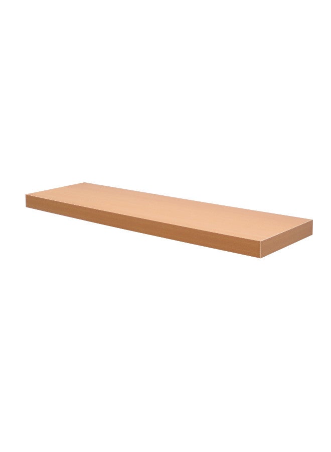 Feelings Feelings Wall Floating Shelves | Wall Mounted Shelf|Trophy Stand Shelf| For Bedroom, Living Room, Bathroom, Home Room Decor - 120X19 CM(Beige)  - Image 3