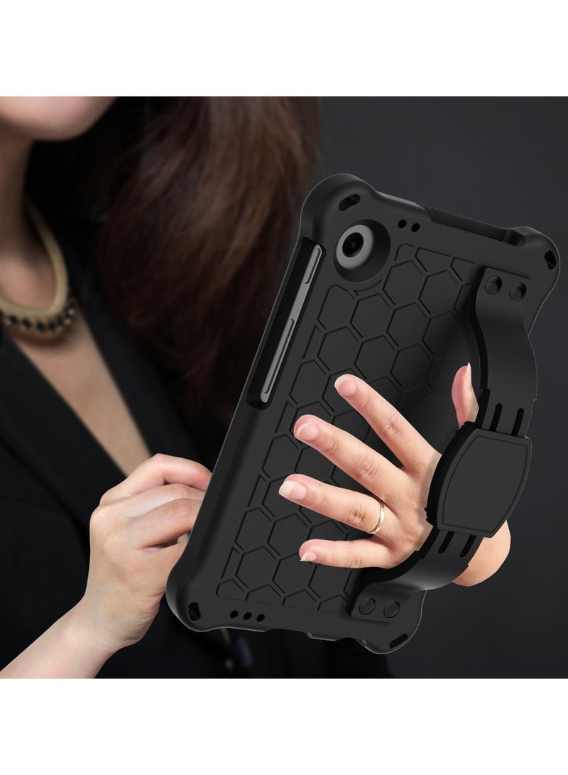 عام غطاء للأطفال ل بلاكفيو تاب 60 8.68 بوصة 2023 ، خفيفة الوزن للصدمات واجب وعرة كامل الجسم اللوحي حماية القضية ، مع حزام اليد وحزام الكتف - Image 5