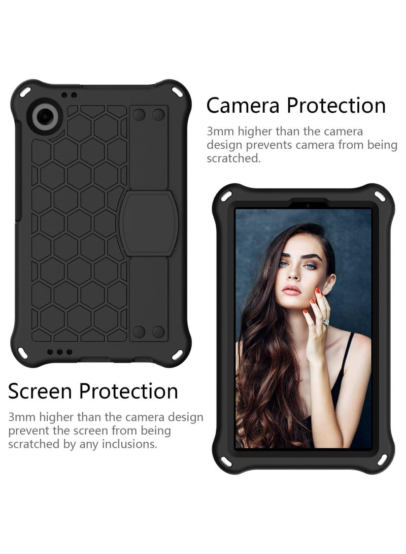 عام غطاء للأطفال ل بلاكفيو تاب 60 8.68 بوصة 2023 ، خفيفة الوزن للصدمات واجب وعرة كامل الجسم اللوحي حماية القضية ، مع حزام اليد وحزام الكتف - Image 2