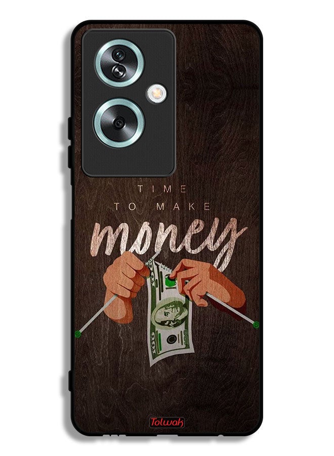 Tolwak Oppo A79 Protective Case Cover Time To Make Money - Image 1