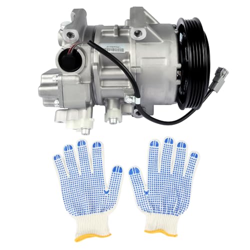 Flynsu A/C AC Compressor with Clutch Replacement for Toyota Yaris 2007-2012 L4 1.5L Part# 158318, 157318, 88310-52481, 8831052481 - Image 4