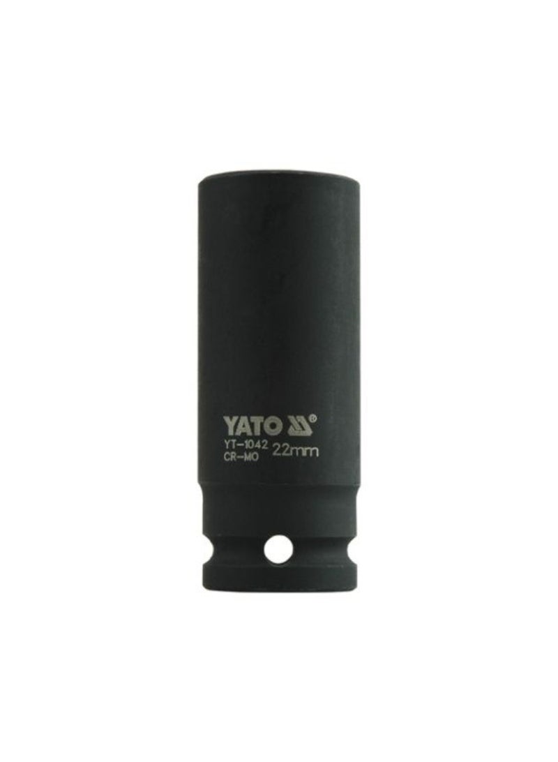 YATO Deep Impact Socket 22mm 1/2"Dr YT-1042 PL