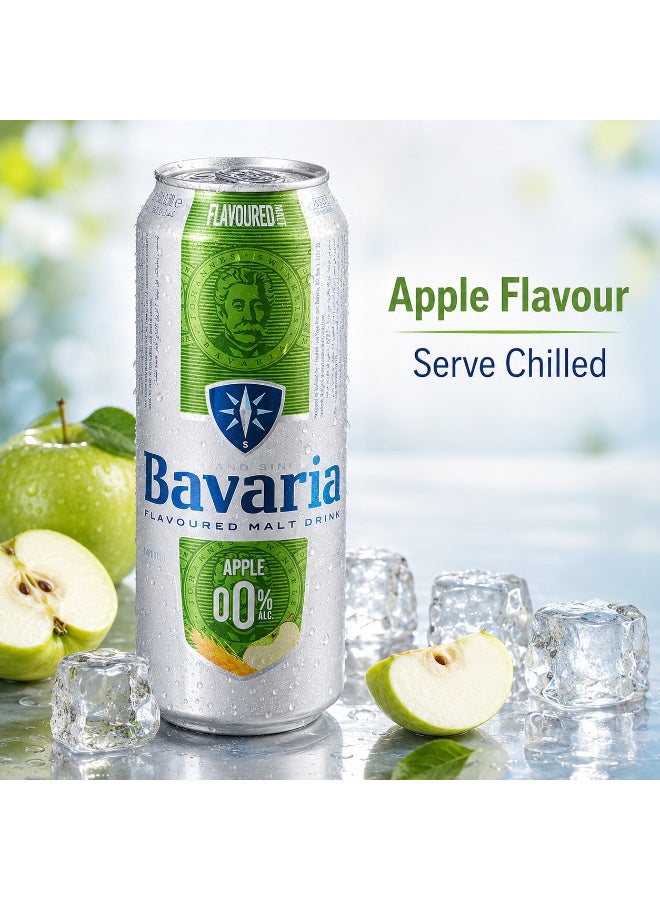 Bavaria Non Alcholic Apple Drink Can-500Ml - Image 5