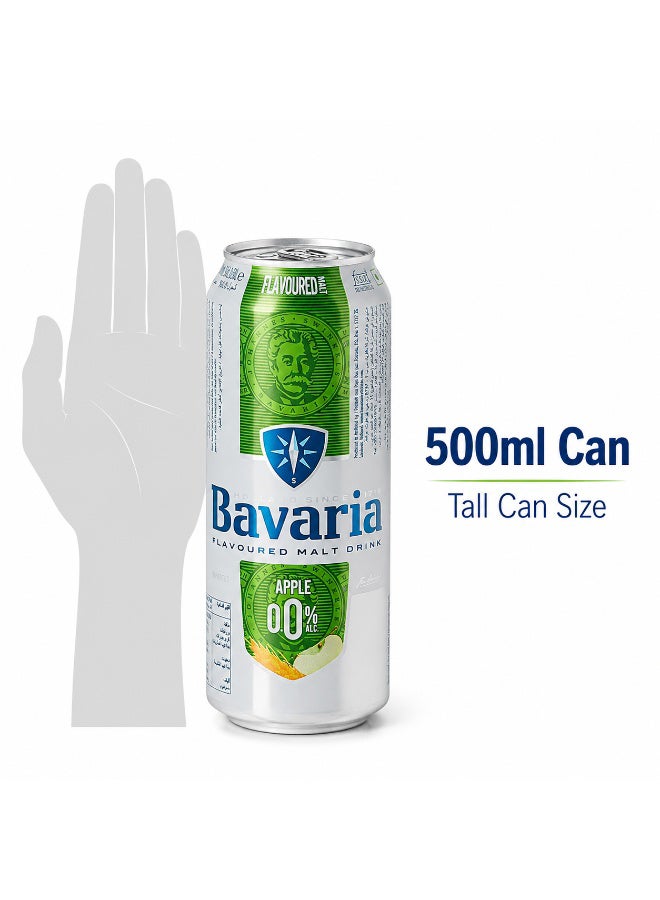 Bavaria Non Alcholic Apple Drink Can-500Ml - Image 4