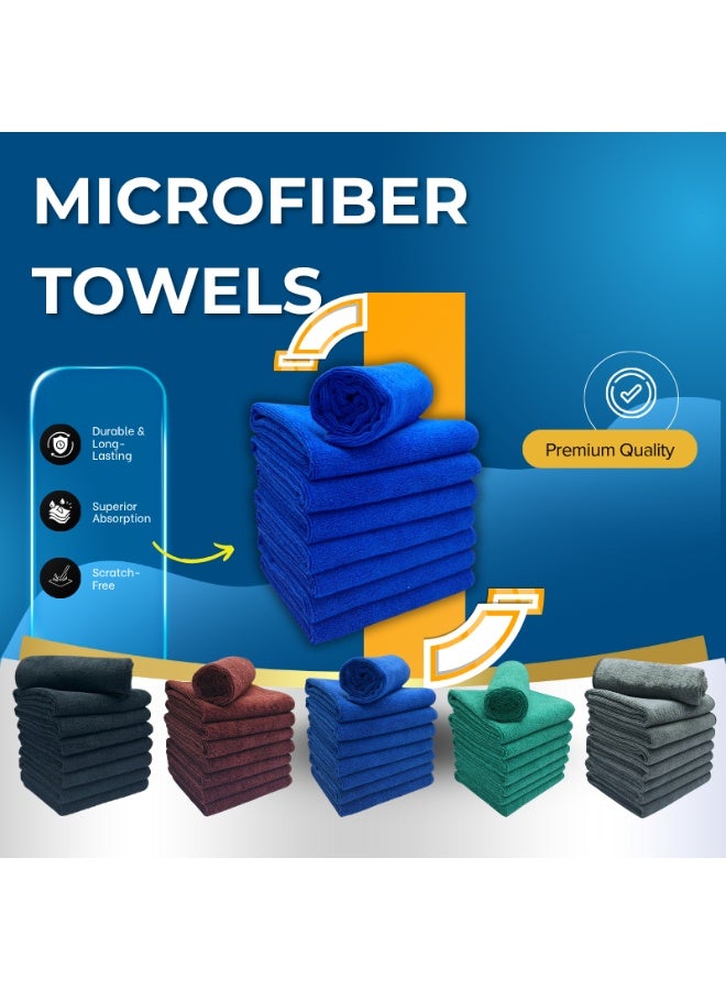 Carixer Microfiber Towel 40 * 40cm 1pack 50 pcs Brown (Wrap) - Image 4