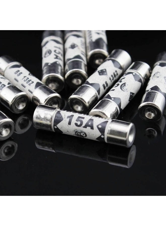 Melfi 100pcs 15A Ceramic Fuses 6x30MM - Image 4