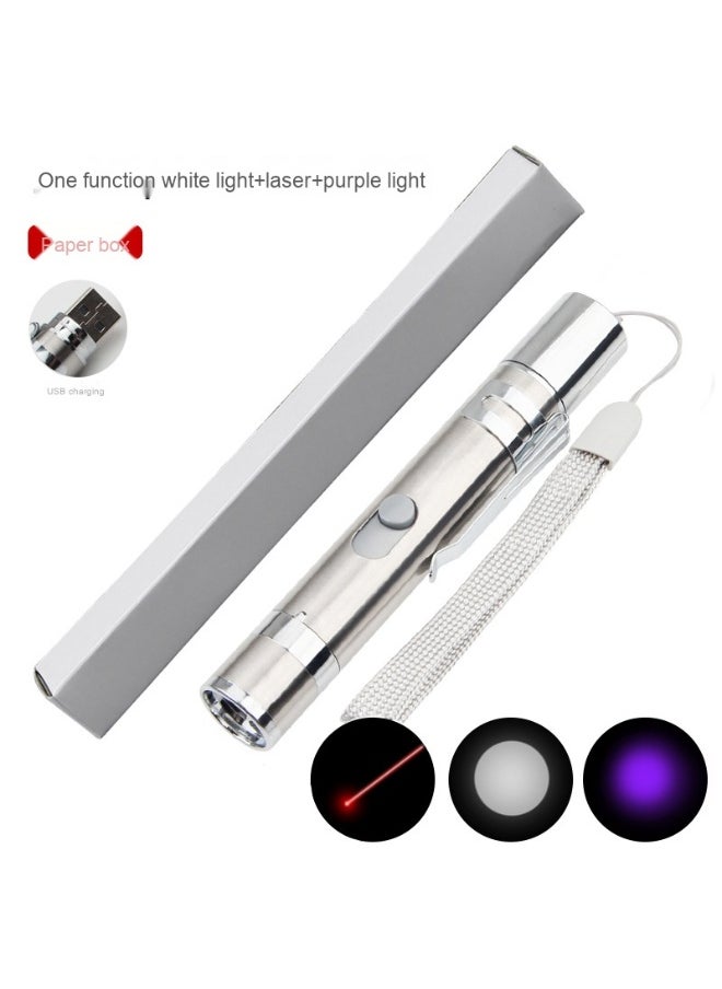 Generic - Multi-Functional Rechargeable Laser Cat Toy - Triple Light with Five Patterns - Image 1