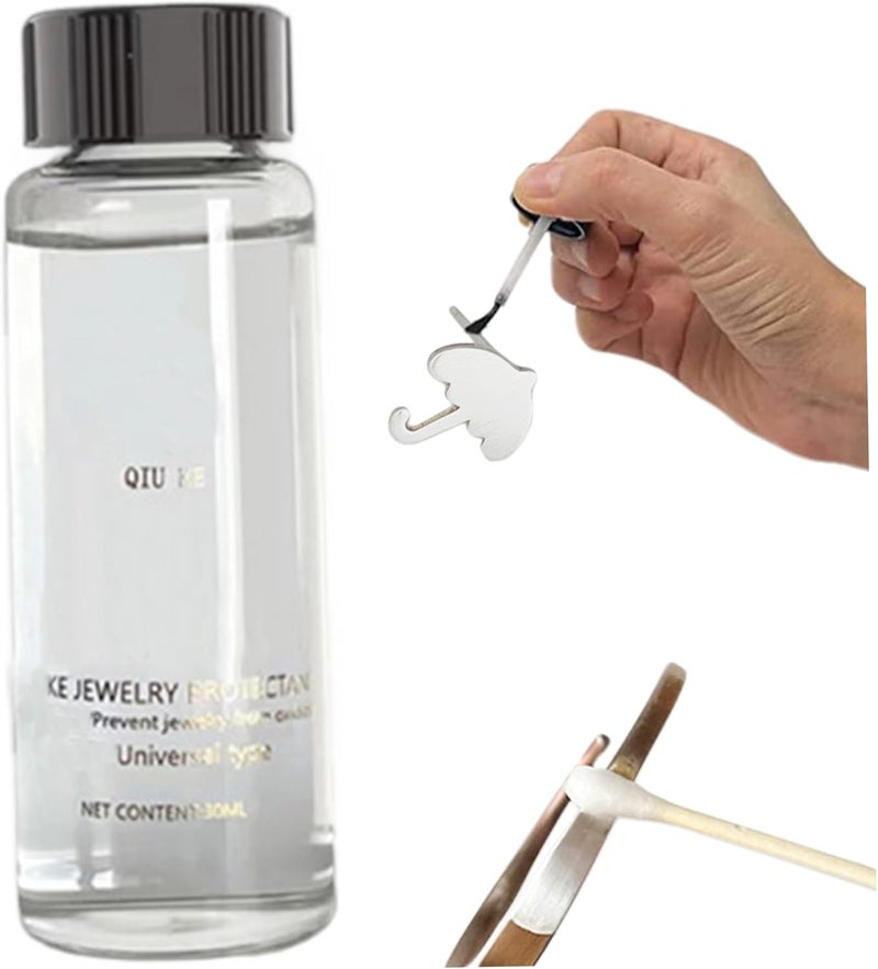 Jewelry protective coating agent (transparent polishing seal)-anti-oxidation and anti-wear, suitable for metal and gem jewelry - Image 1