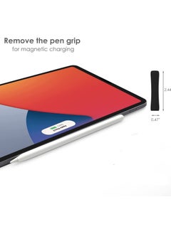 Generic Silicone Grip Holder 2-Pieces Protective Sleeve Cover Case Accessories Compatible with Apple Pencil 1st Gen and 2nd Generation  - Image 2