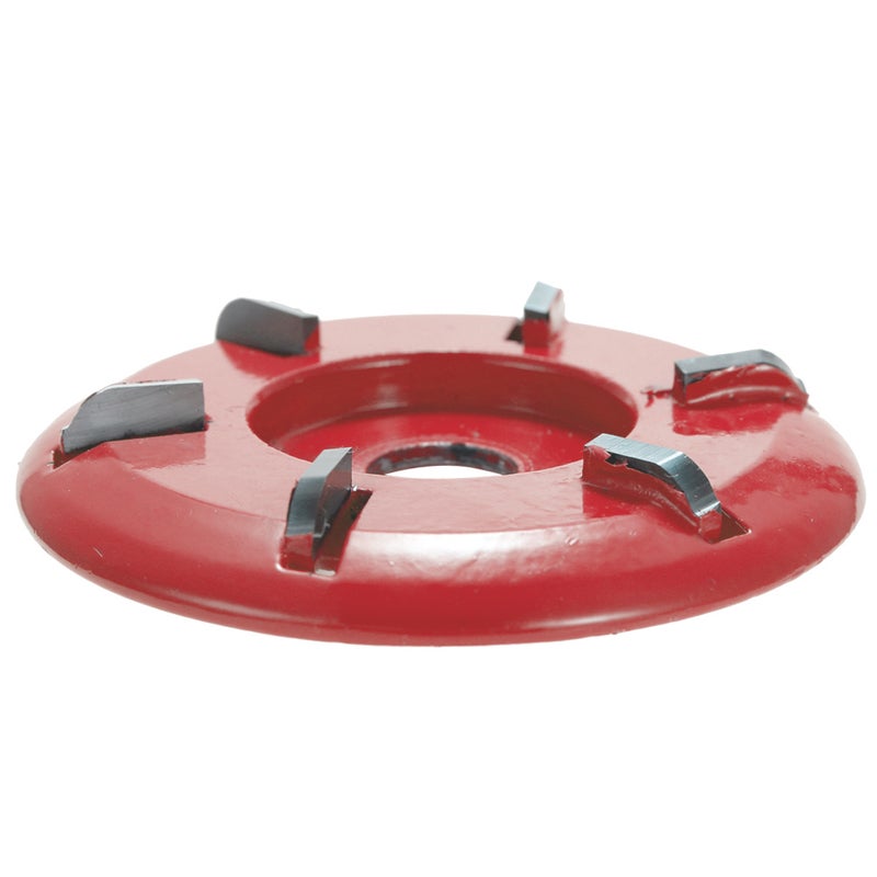 Wood Carving Disc Tool: 16mm Aperture Red Alloy Six-teeth - High Hardness Wear Resistance for Woodworking Root Carving Polishing - Image 4