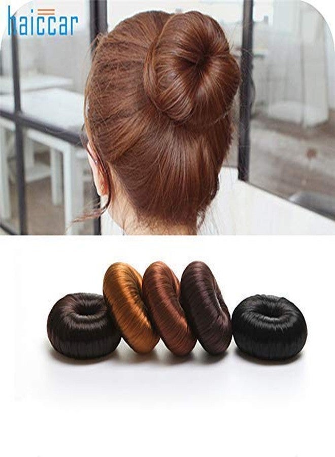 Nat Combo of Side Comb Pin & Hair Bun/Doughnut for Women & Girls - Image 5