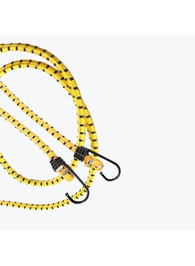 3pcs Multicolor Heavy Duty Bungee Cord with Hooks 8mm Elastic Stretch Rope for Luggage Camping Tents - Image 4