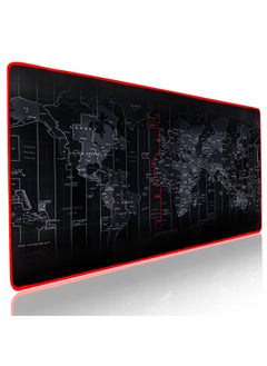 Waterproof Gaming Mouse Pad XXL 900 X 400 X 3 mm extra thick and large mouse pad extended mouse pad XXL non slip rubber base Perfectly stitched edges Extended XXX Large