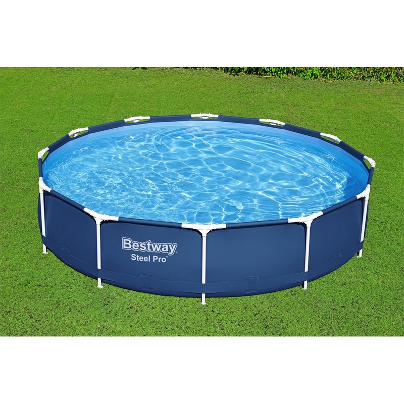Bestway - Steel Pro Round Frame Pool Without Pump 366 x 76 cm 6473 L - 56706 - Image 2