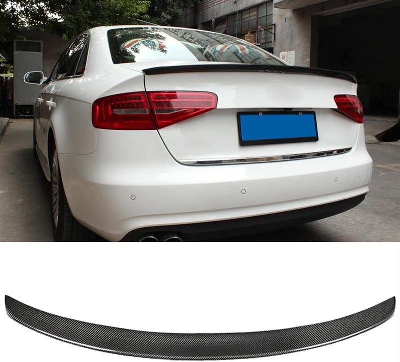 QASULER Car Rear Trunk Spoiler Wing for A4 B8 B8.5 2013-2016 - Image 5