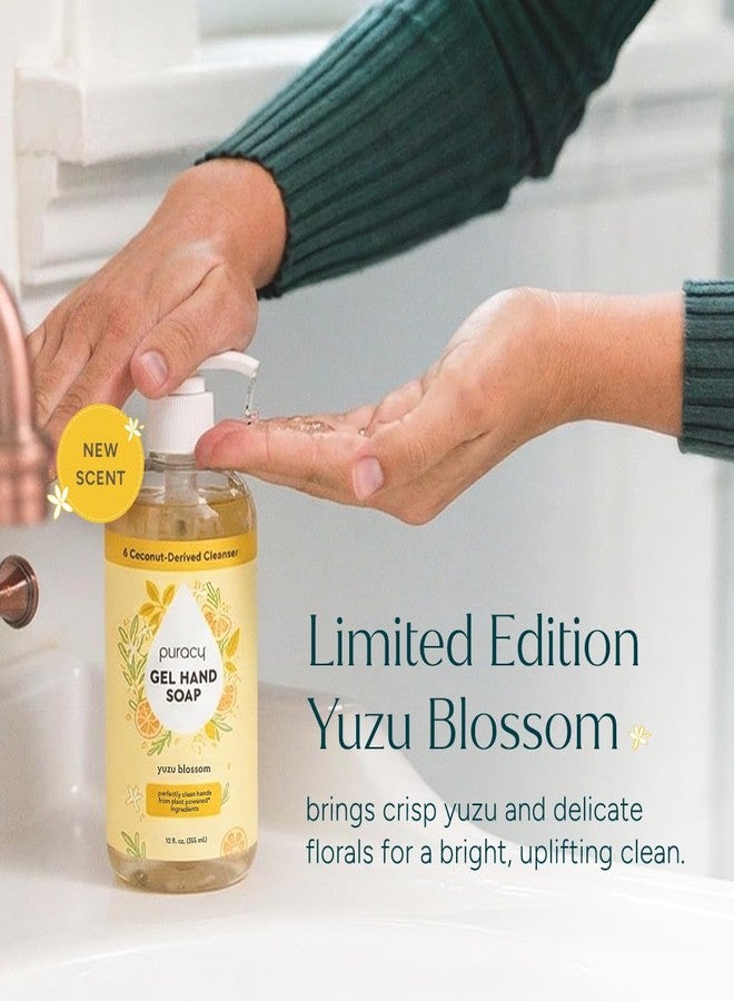 Puracy Organic Hand Soap, For the Professional Hand Washers We've All Become, Moisturizing Natural Gel Hand Wash Soap, Liquid Hand Soap Refills for Soft Skin (12 fl.oz, Yuzu Blossom 2-Pack - Image 2