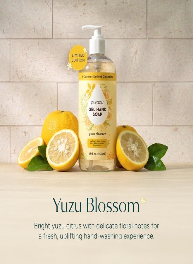 Puracy Organic Hand Soap, For the Professional Hand Washers We've All Become, Moisturizing Natural Gel Hand Wash Soap, Liquid Hand Soap Refills for Soft Skin (12 fl.oz, Yuzu Blossom 2-Pack - Image 5