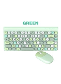 Wireless Keyboard and Mouse Set 2.4ghz , Cute Round Power Saving Wireless USB Keyboard Set, Ultra Thin for Home Laptop and Desktop Computer / Mac / Smart TV, 2*AA Battery Used - green - pzsku/ZE66E9AC6B38B1245F437Z/45/_/1730030220/1de649b7-2b01-47d4-afd9-8c5d2c063437