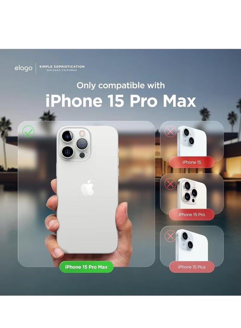 MIGOFAST Leather Card Holder Case Compatible with iPhone 15 Pro Max 6.7 inch Shockproof Leather Back Card Storage Plus Phone Stand - Image 2