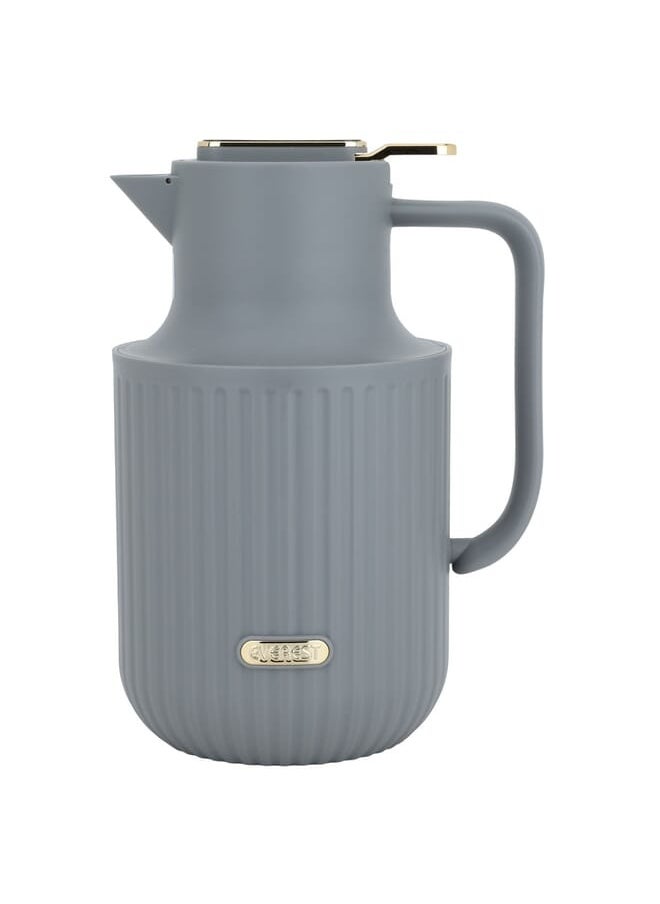 Laura Pro Dark Gray Thermos With Gold, 1.5L - pzsku/ZE66EB1E788580DE2221BZ/45/_/1735040182/efc8ea78-69a8-4af9-8ec9-c8a9ce0e4ea6