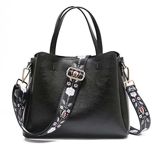 S-Jacorry Purse Strap Replacement Crossbody Wide Shoulder Strap Adjustable Canvas Straps Handbag Strap Replacement Belts - Image 3
