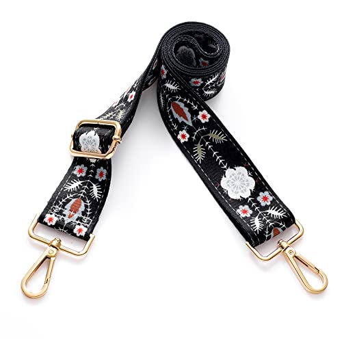 S-Jacorry Purse Strap Replacement Crossbody Wide Shoulder Strap Adjustable Canvas Straps Handbag Strap Replacement Belts - Image 2