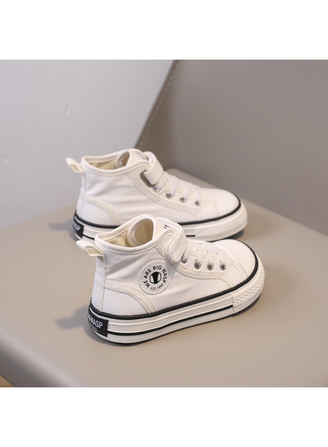 Bumblebee Spring/summer New Kids Canvas Shoes - Big Head Breathable Casual Sneakers For Boys And Girls, Versatile Unisex Children's Cloth Shoes - Image 5